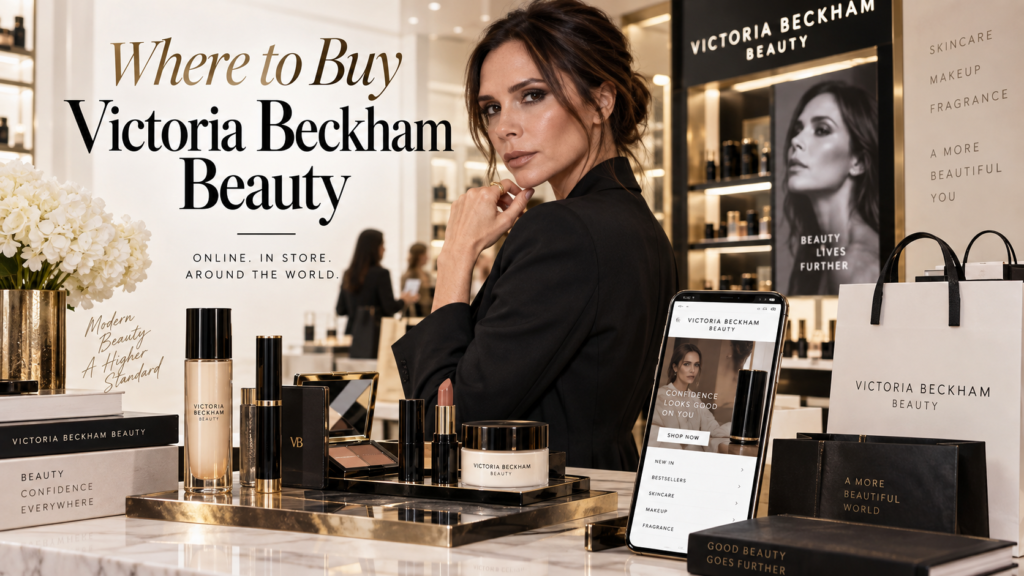 Discover where to buy Victoria Beckham Beauty in the UK and US, including the official website, Selfridges, Space NK, Nordstrom, and more.